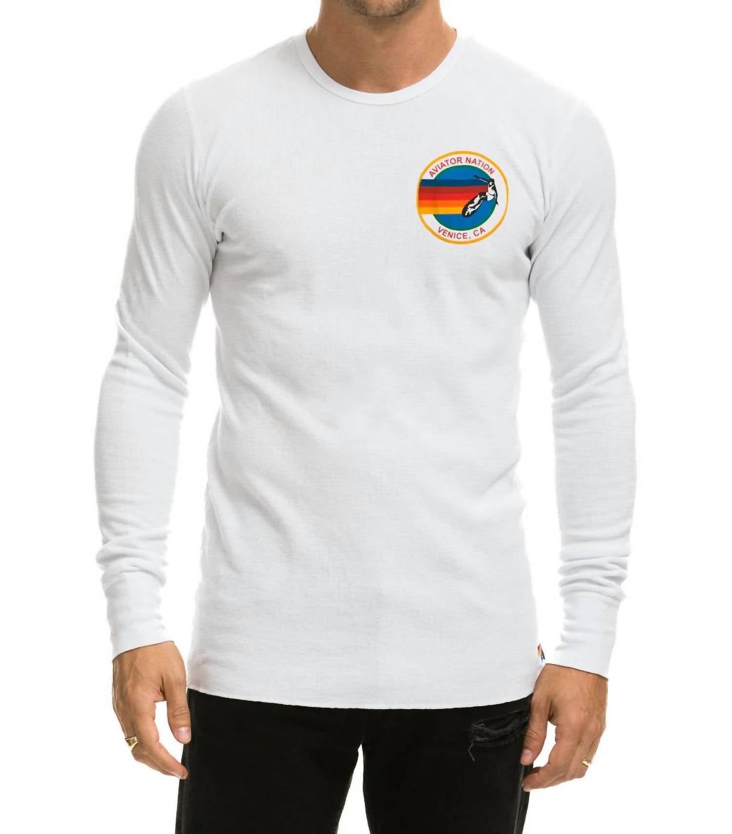 Aviator Nation - Thermal Top - white - 