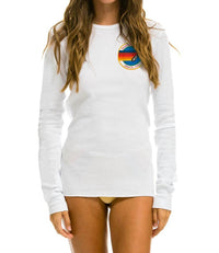 Aviator Nation - Thermal Top - white - 