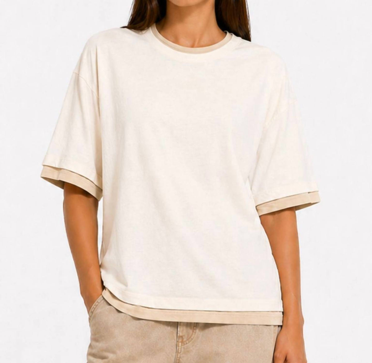 Aya Muse - Double Layer T-shirt