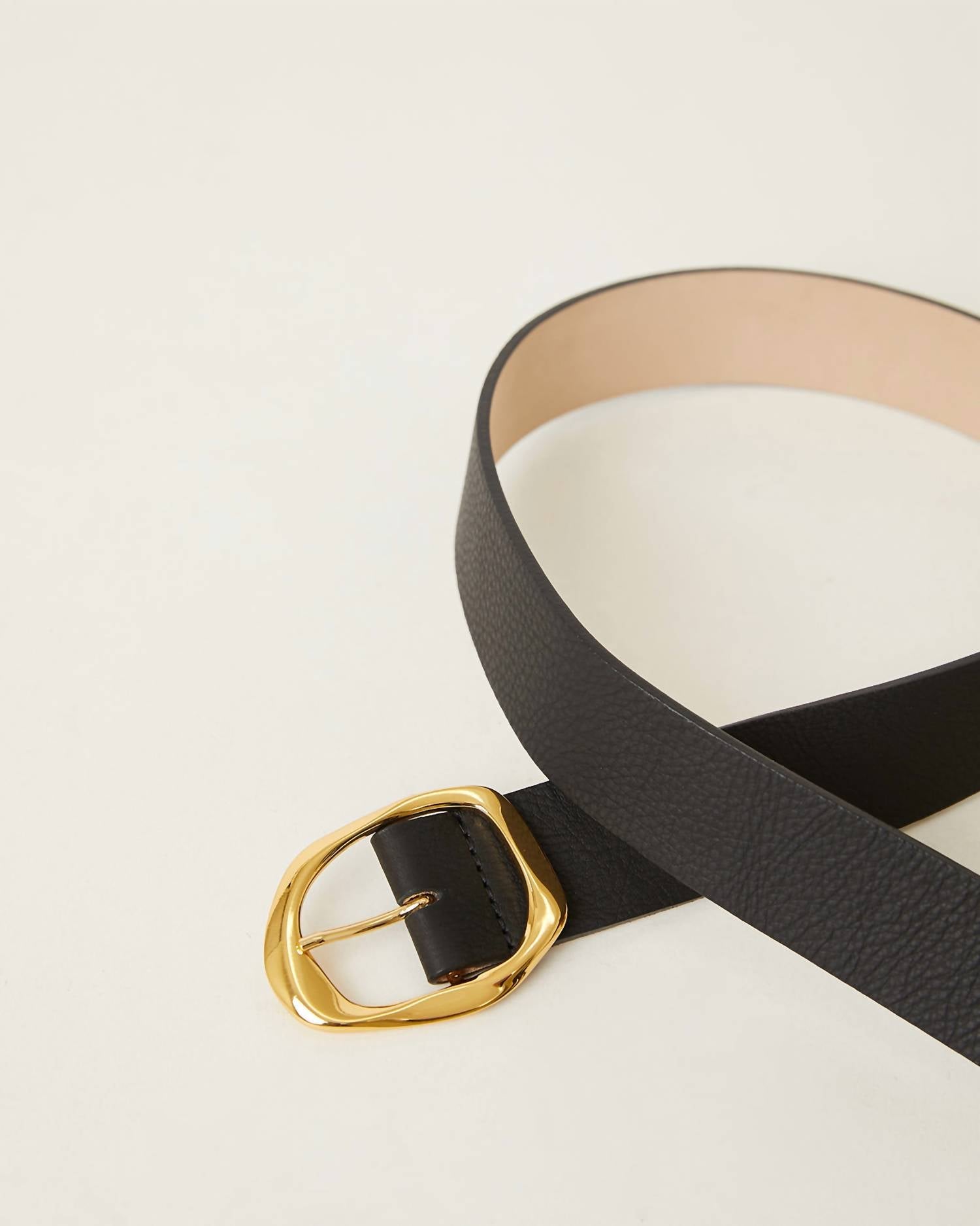 B - Low The Belt - Edmond Mini Belt - accessories - belts - black