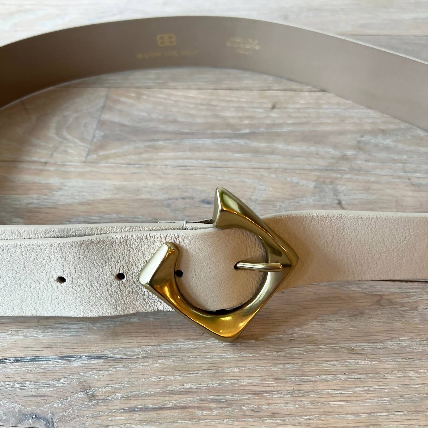 B - Low The Belt - Ethan Belt - accessories - belts - white