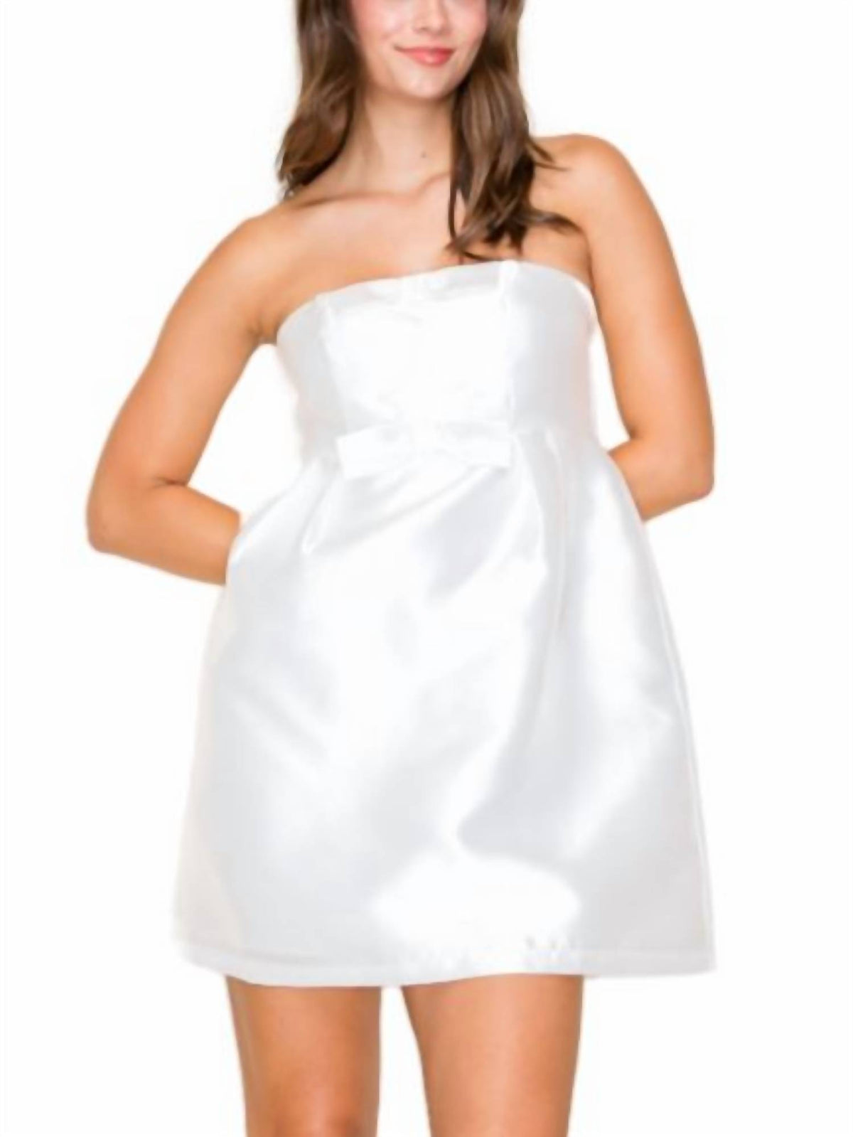 B.Right - Strapless Mini Dress