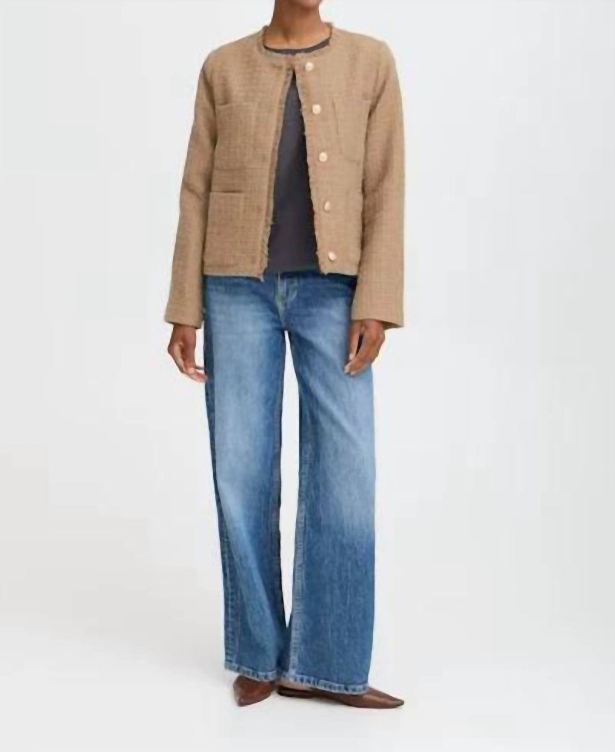 B.Young - Classic Tweed Blazer