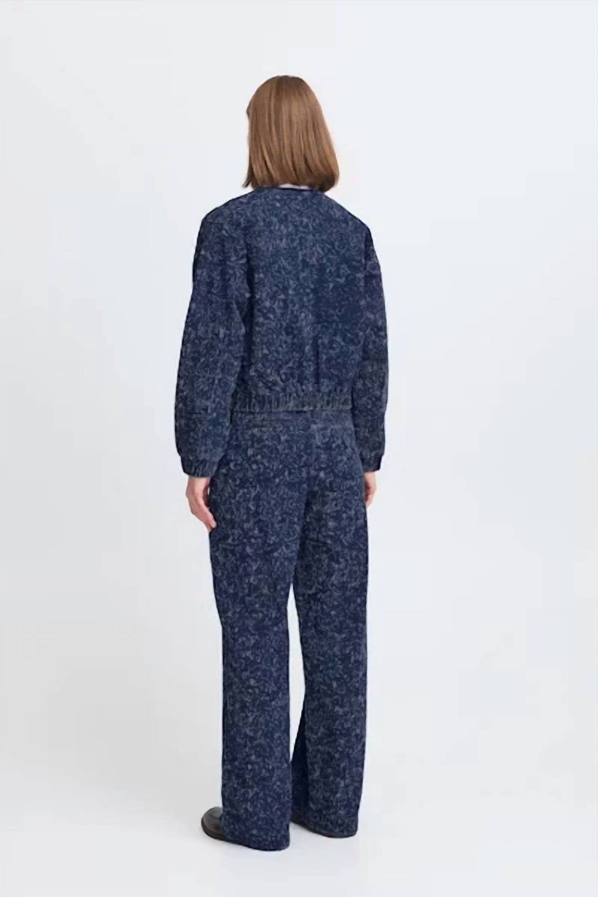 B.Young - Kanilla Textured Denim Jacket