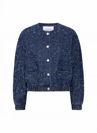 B.Young - Kanilla Textured Denim Jacket