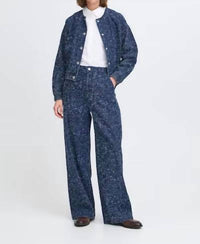 B.Young - Kanilla Textured Denim Trouser