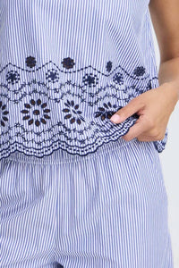 B.Young - Seaside Floral Tank Top