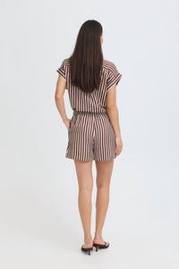 B.Young - Short Sleeve Striped Top
