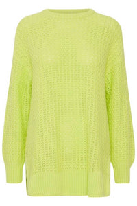 B.Young - WOMEN'S SPLIT HEM SWEATER