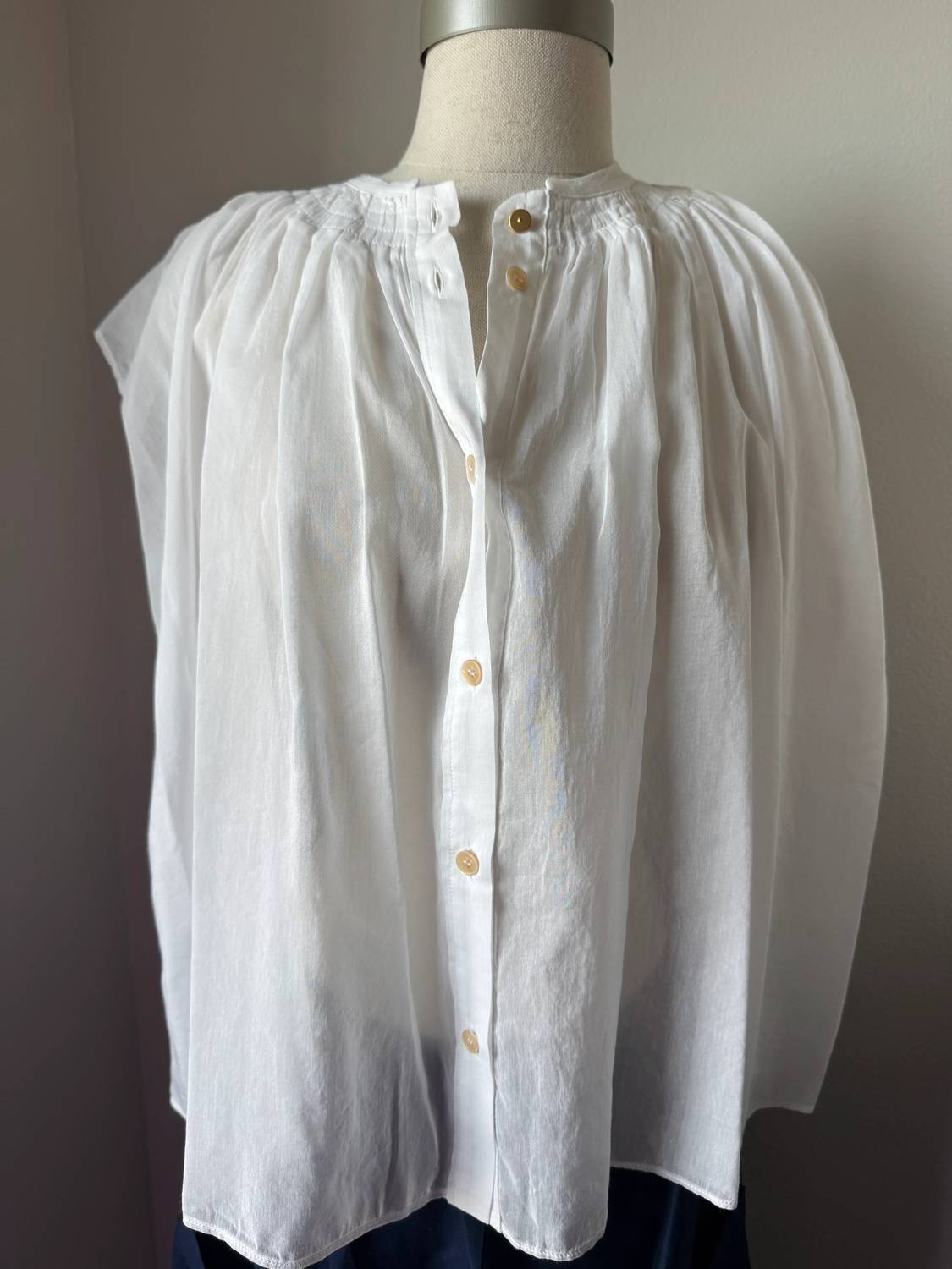 Forte Forte - Women's Voile Sleeveless Bohemian Shirt