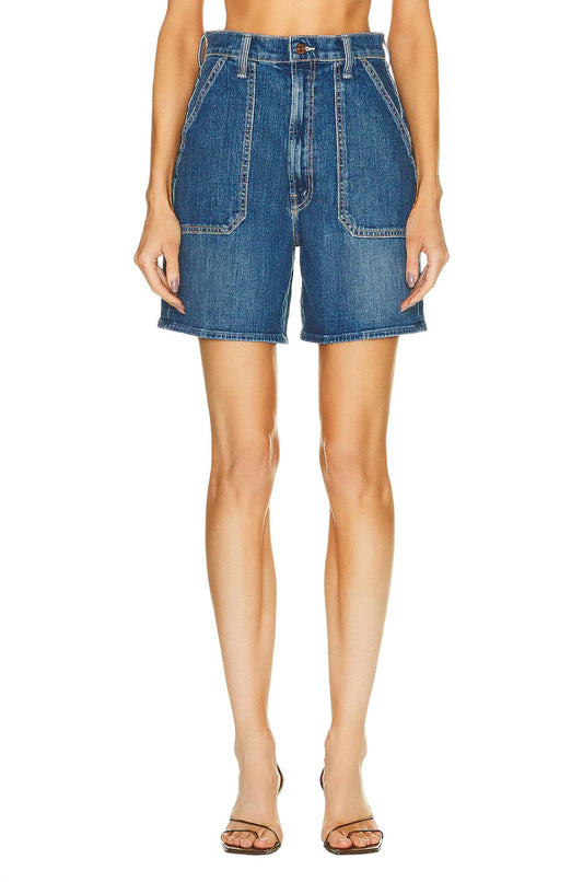 Mother - Patch Rambler Rolled Shorts