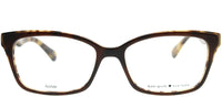 Kate Spade - Jeri Rectangle Plastic Eyeglasses