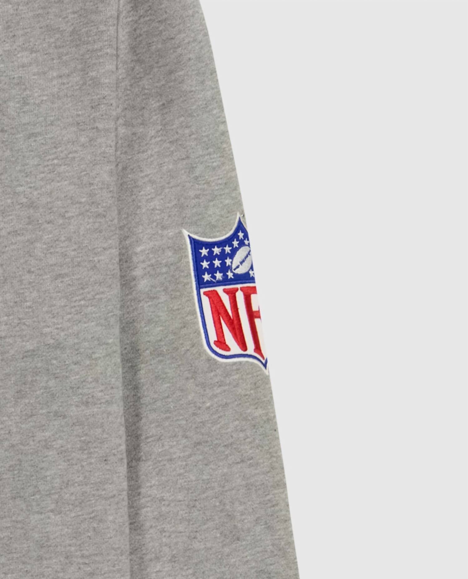 Starter - Men's Seattle Seahawks Crew Neck Sweatshirt With Zip Pockets