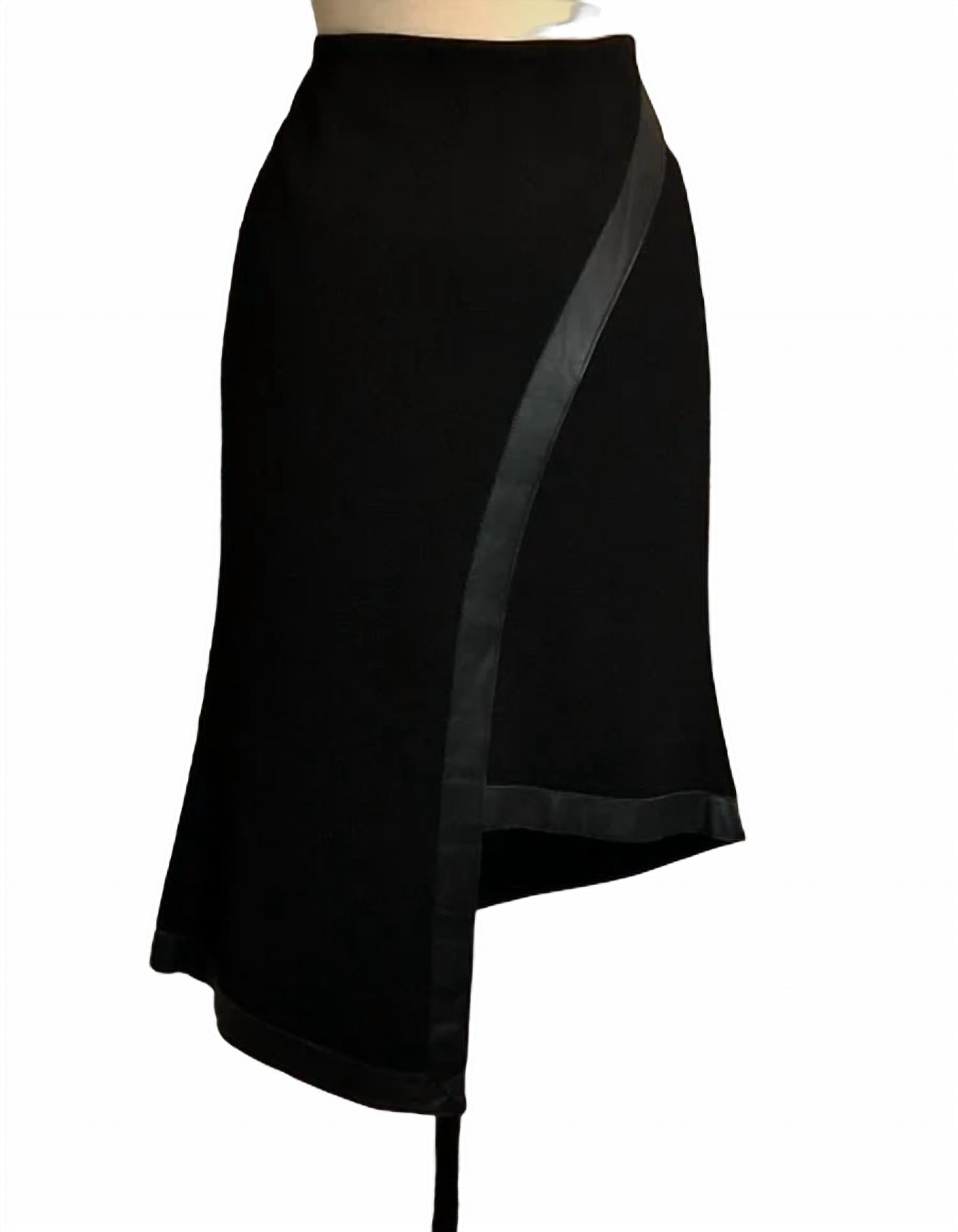 ASYMMETRICAL SKIRT
