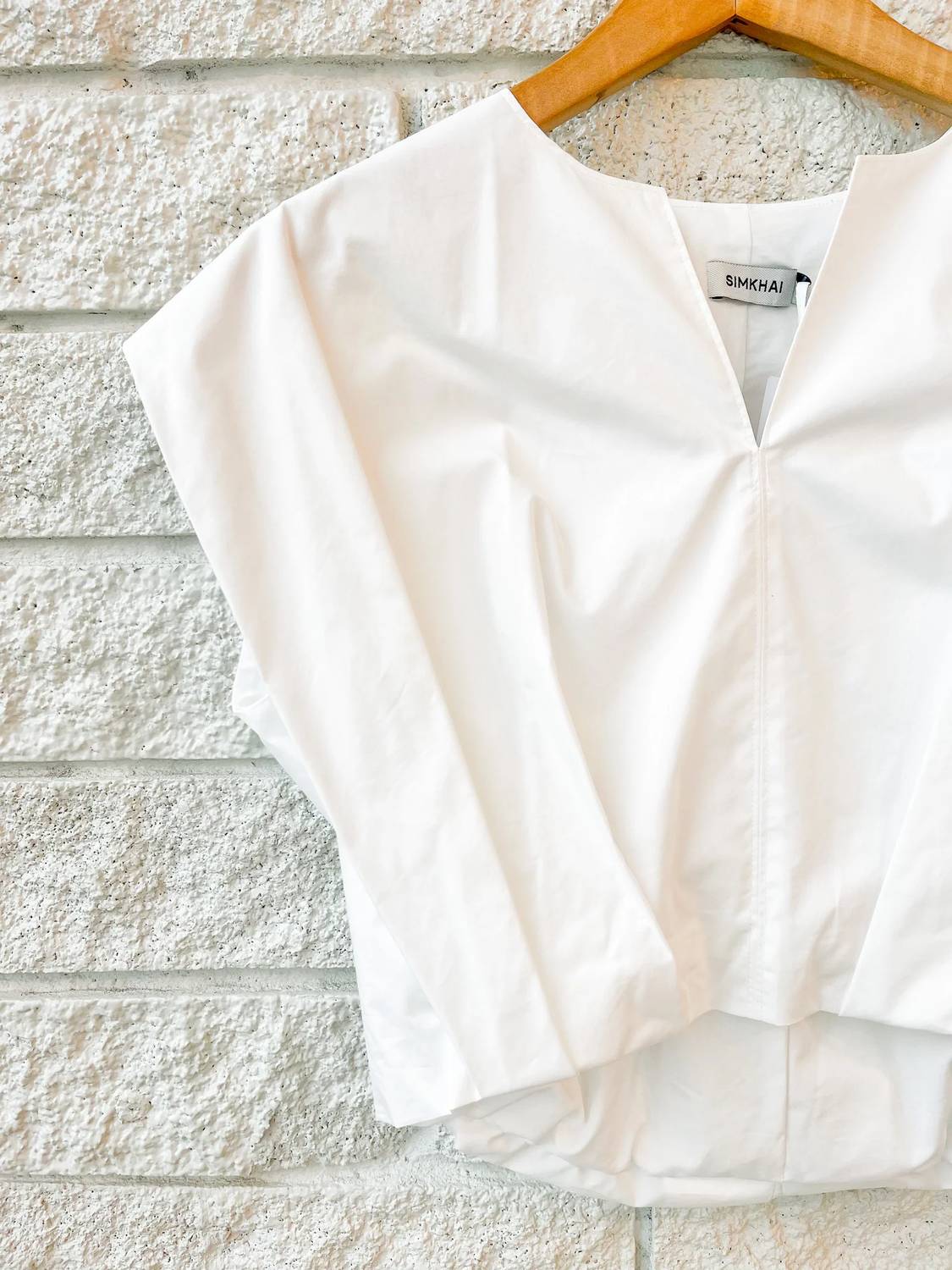 Simkhai - Wrenli Pleated Top