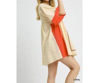 Style Usa - Western Horse Embroidered Dress