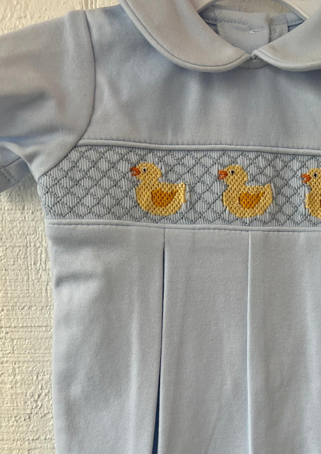Zuccini Kids - Baby's Smocked Duck Romper