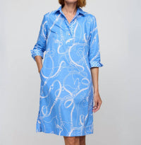 Hinson Wu - Charlotte Three Quarter Sleeve Dress