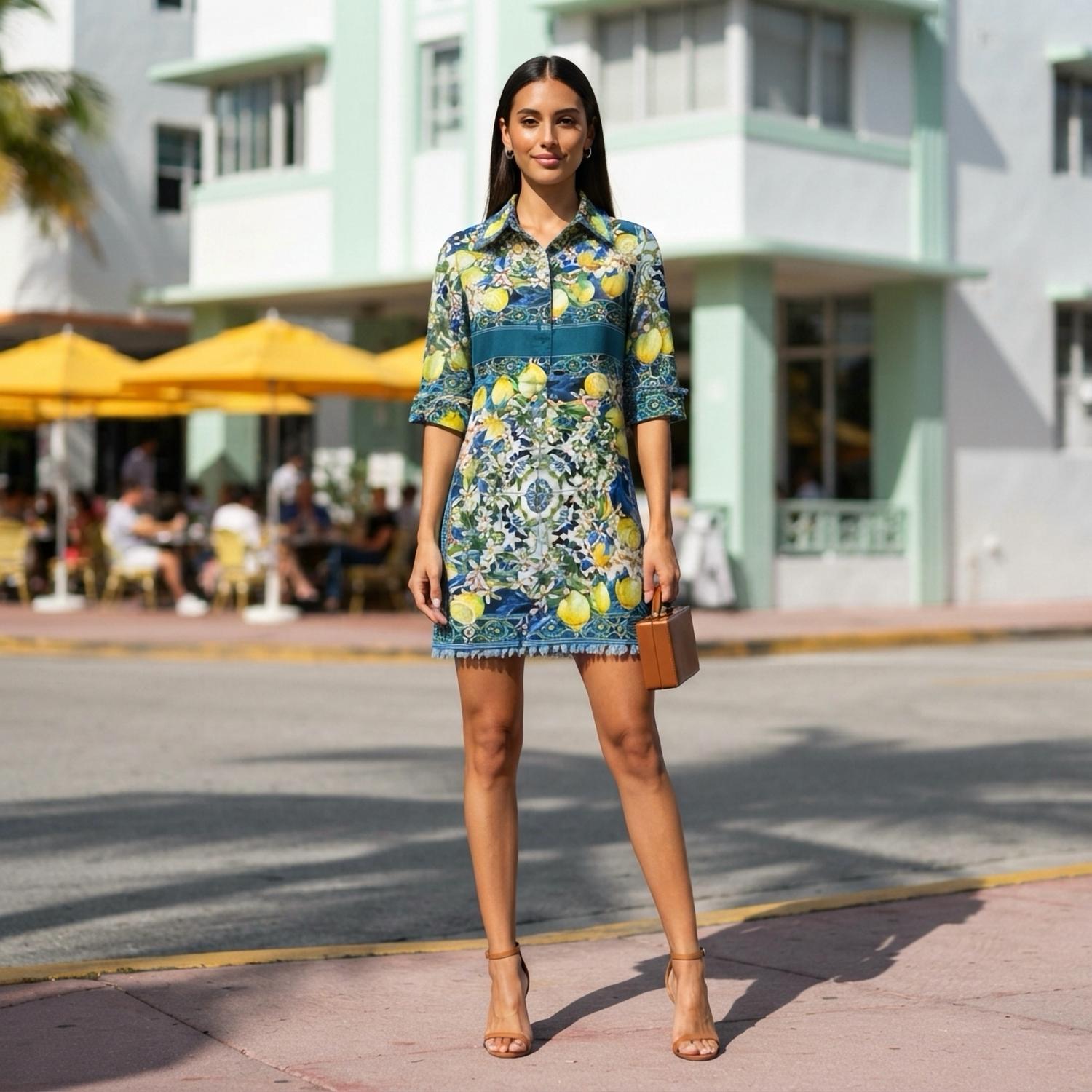 Dizzy-Lizzie - Chatham Dress - Lemons