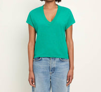 Michael Stars - Harlan Cropped V-Neck Tee