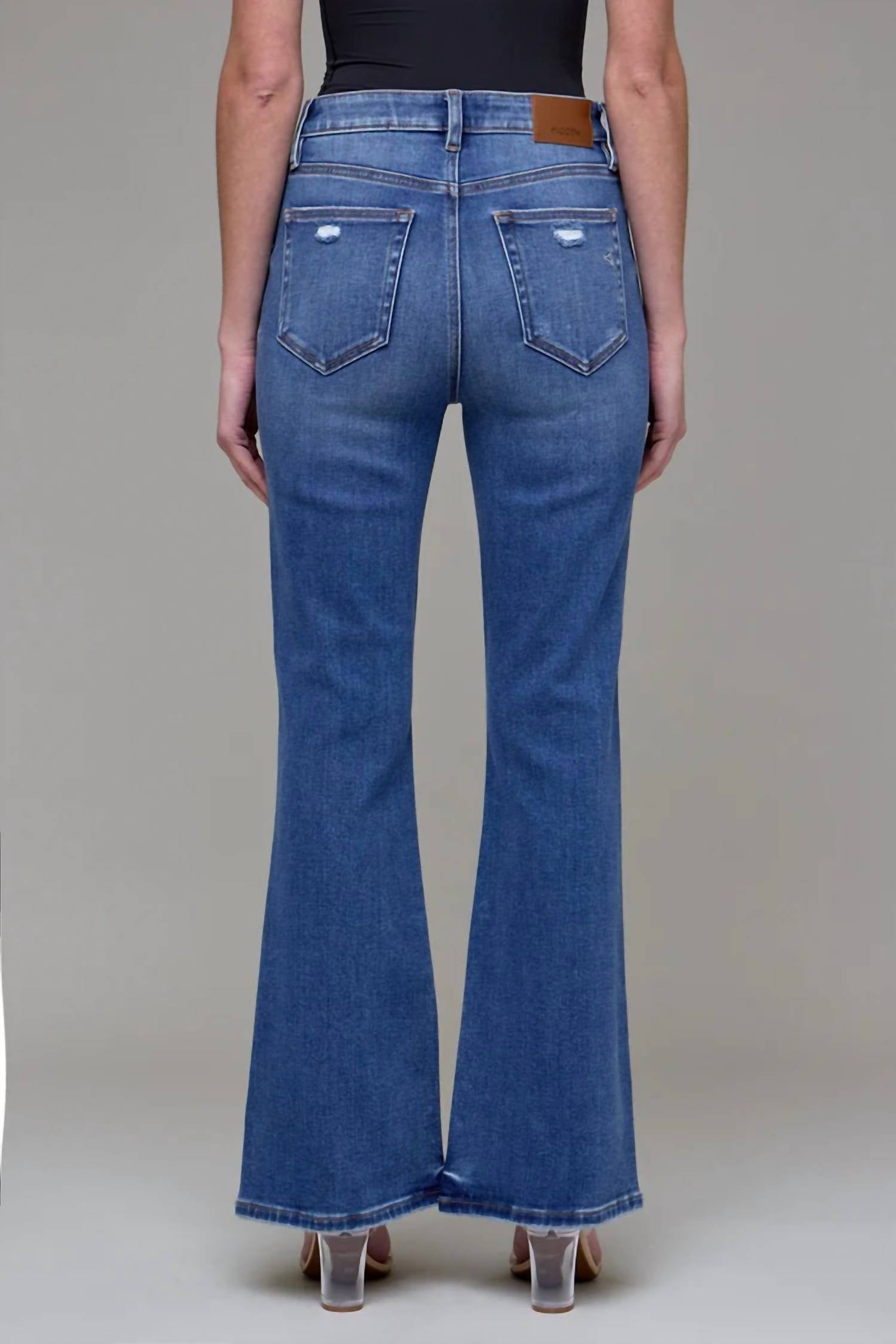 Hidden - High Rise Flare Jean