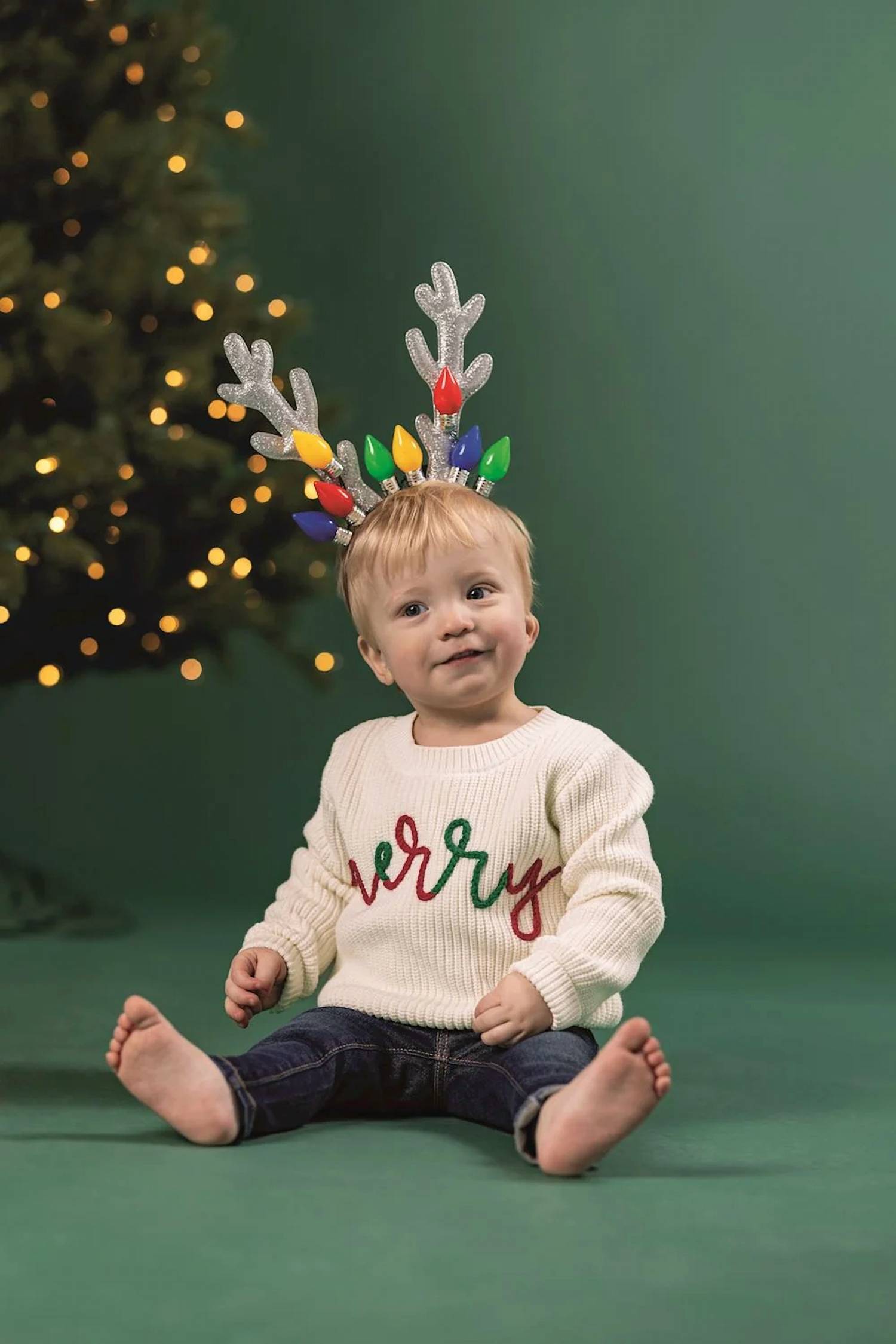 Mudpie - Kids Merry Toddler Sweater