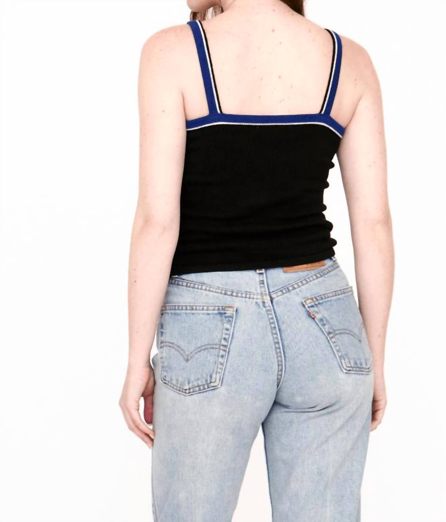 Rachel Antonoff - Caviar Motif Tank Top
