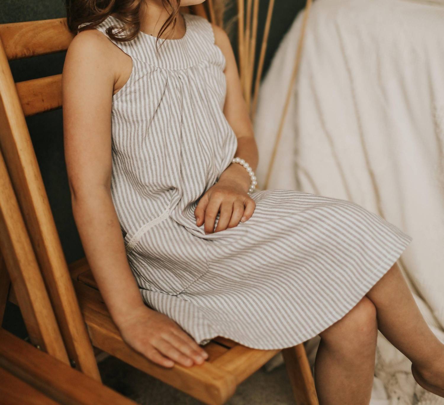 Tate & Adele - Yoke Dress With Pockets
