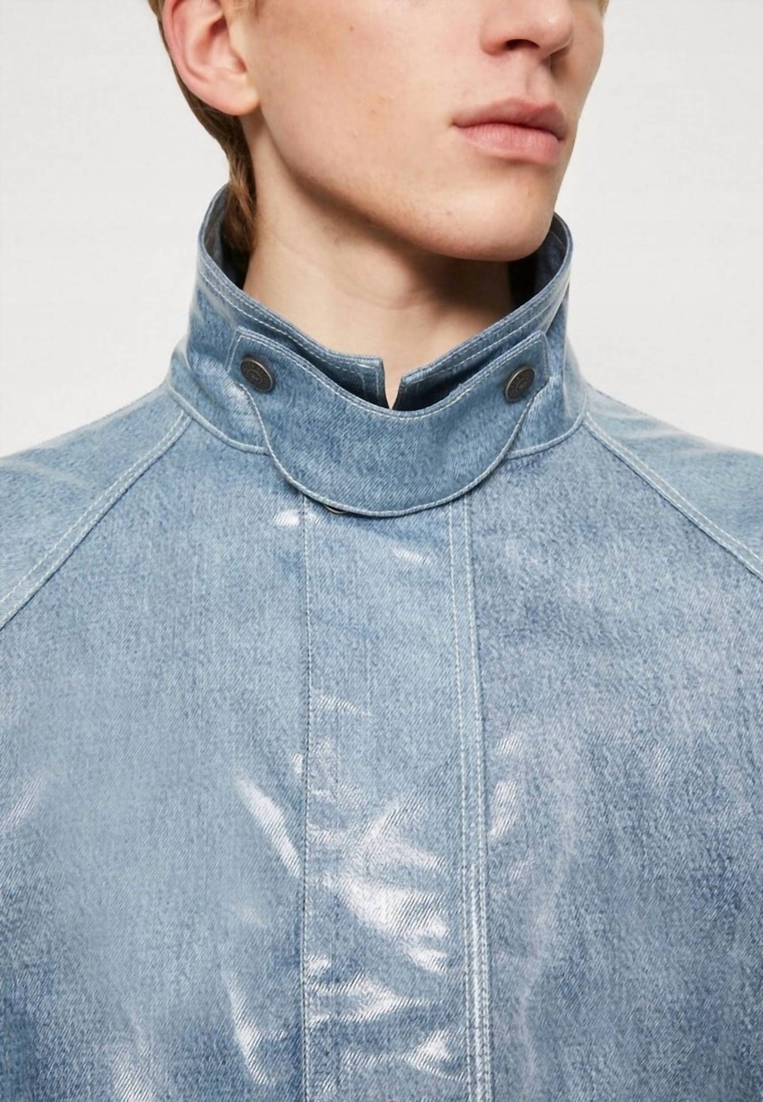 Diesel - D-sury Coated Denim Jacket