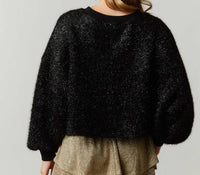 Peach Love - Spooky Sparkly Halloween Sequins Top