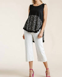 Umgee - Fringed Dalmatian Top