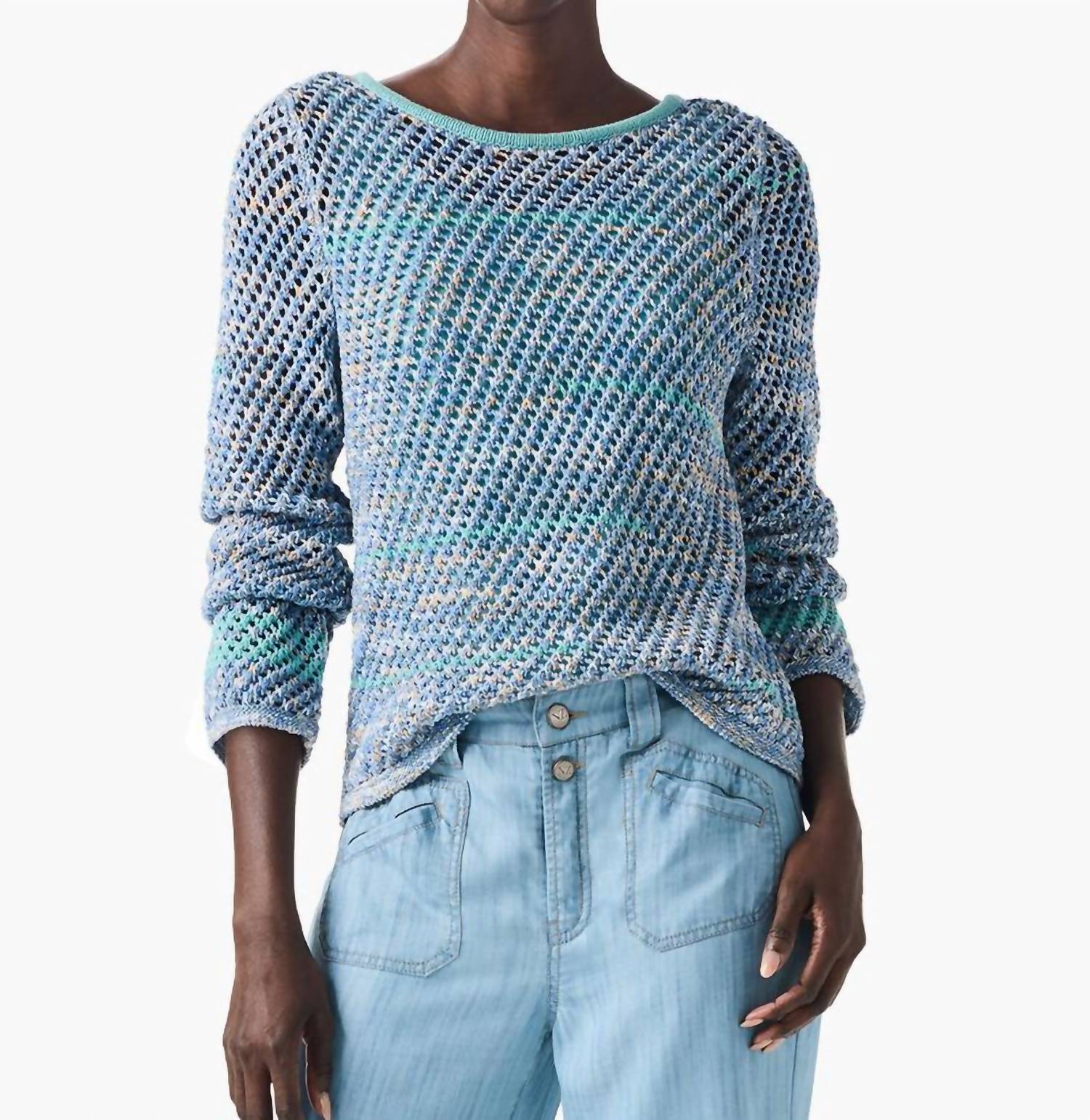 Nic + Zoe - Crochet Surf Sweater