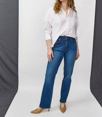 Le Jean - Women's Easy Slim Ankle Jeans