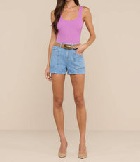 L'Agence - Women's Nica Scoopneck Bodysuit