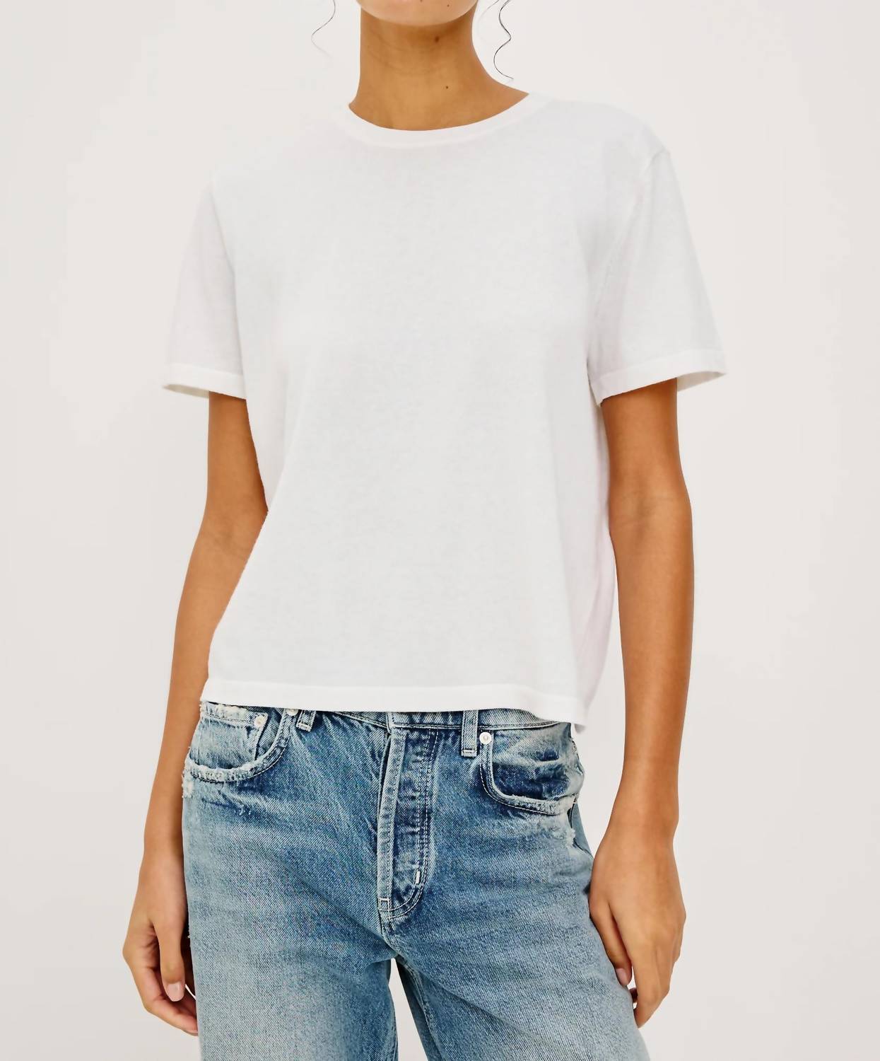 Rails - Cotton Cashmere Short Sleeve Tee