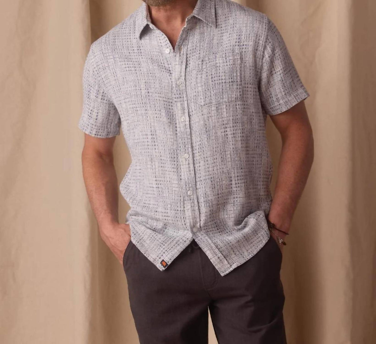 The Normal Brand - Freshwater Short Sleeve Button Up Shirt