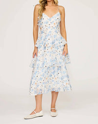 Lucy Paris - Maize Tiered Dress