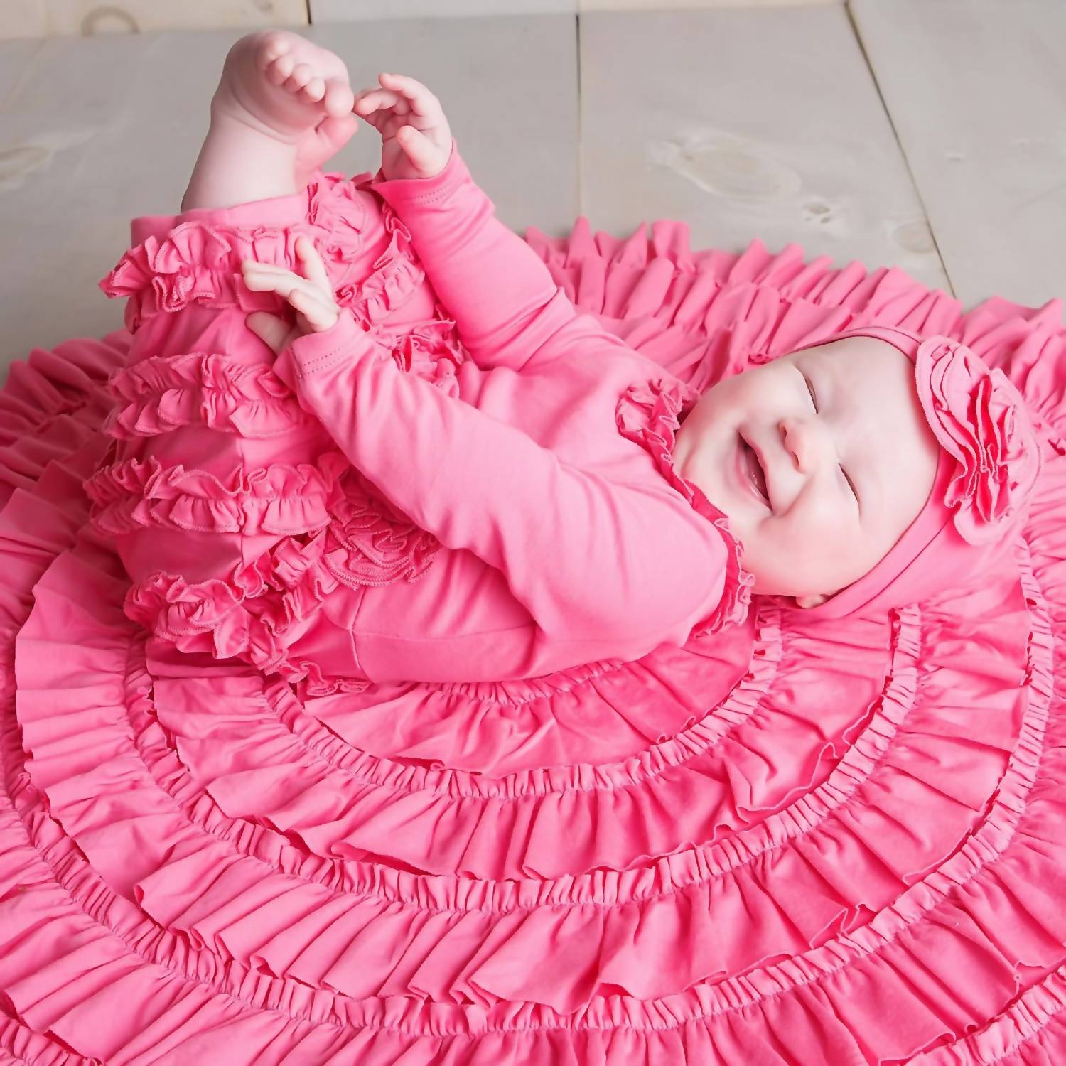 Lemon Loves Layette - Peony Romper