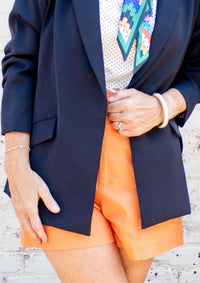 &Merci - Love It Orange Shorts