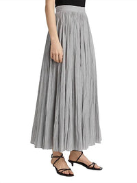 Toteme - Crinkled Plisse Maxi Skirt