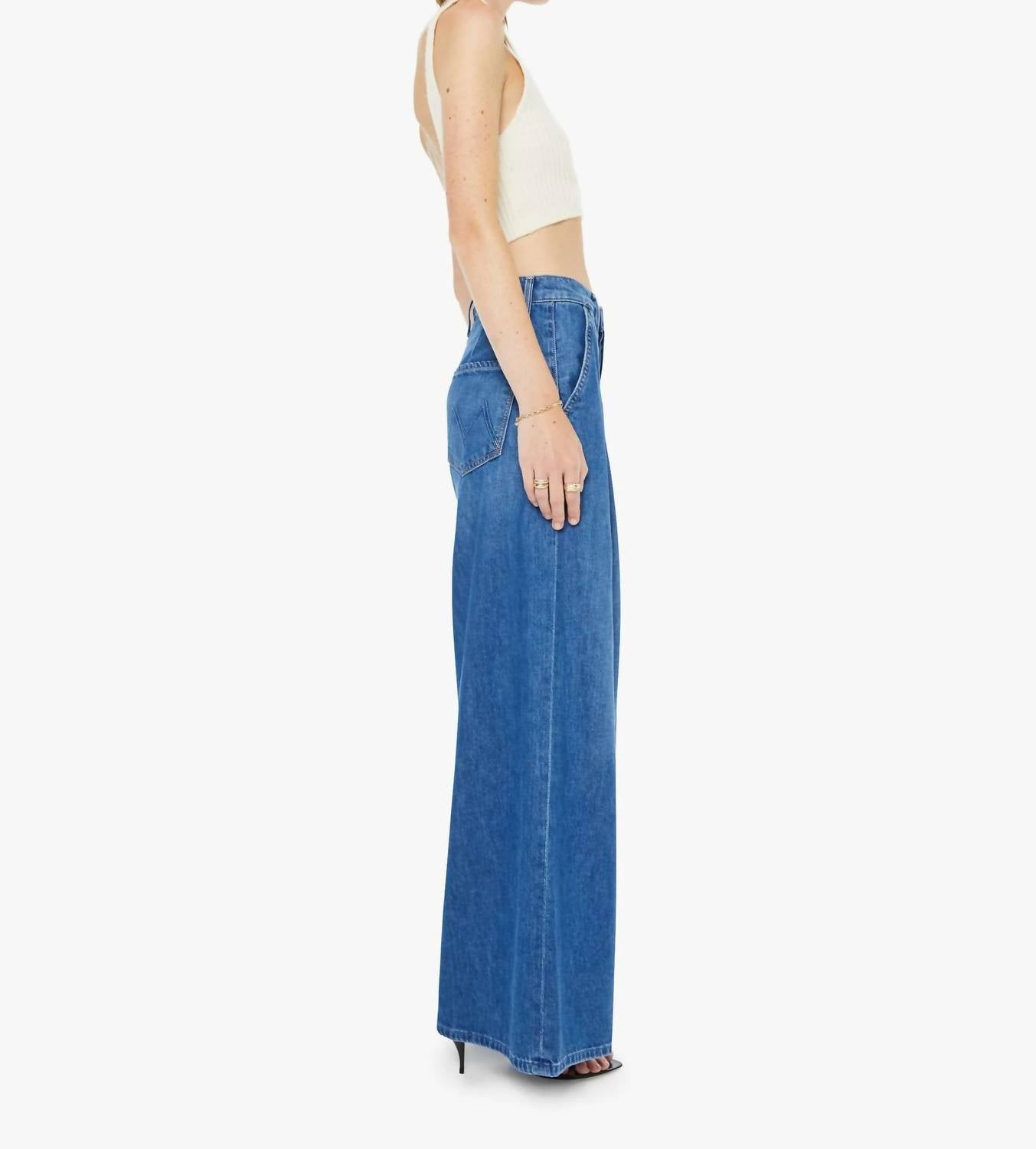 Mother - Pleaty Pouty Skimp Jeans