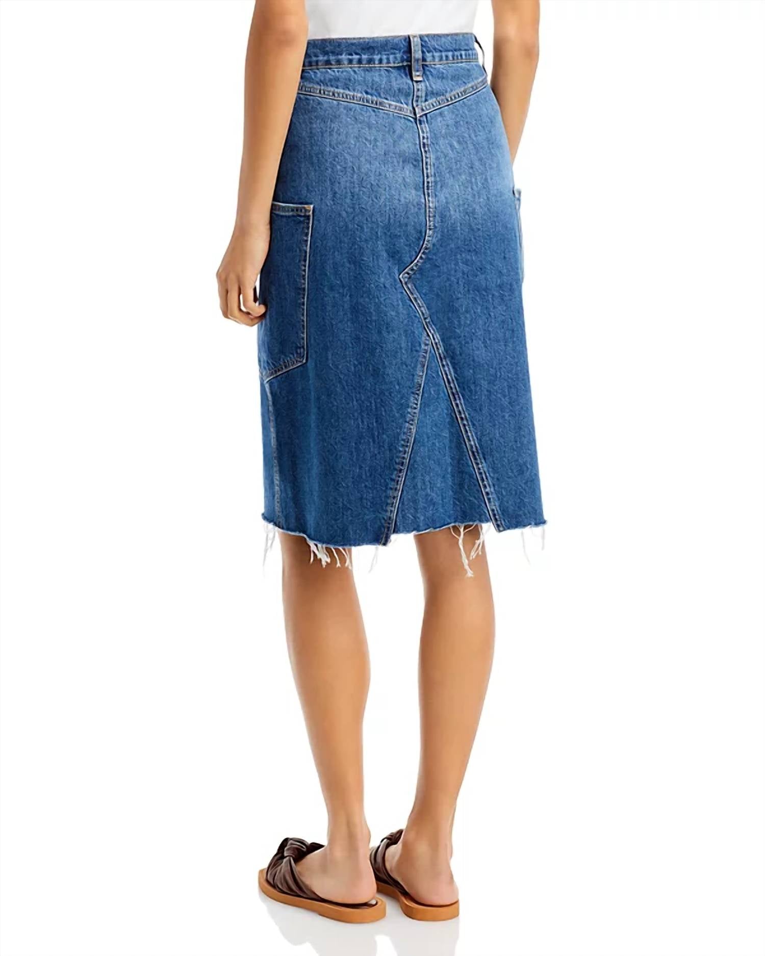 Frame - Patch Pocket Skirt
