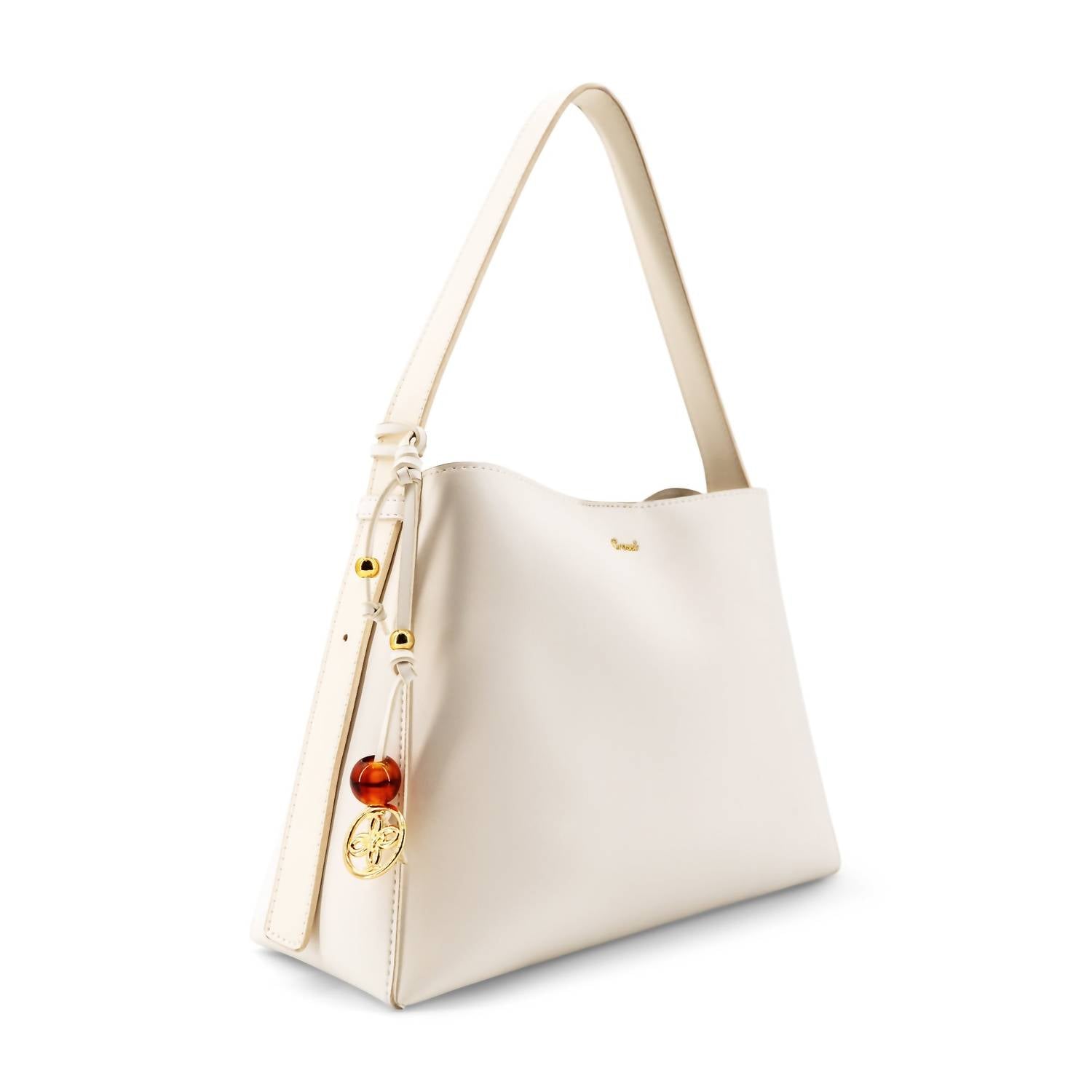 Like Dreams Women's Odeletta Mini Sleek Versatile Crossbody Bag in ivory - women's bag - alternate view