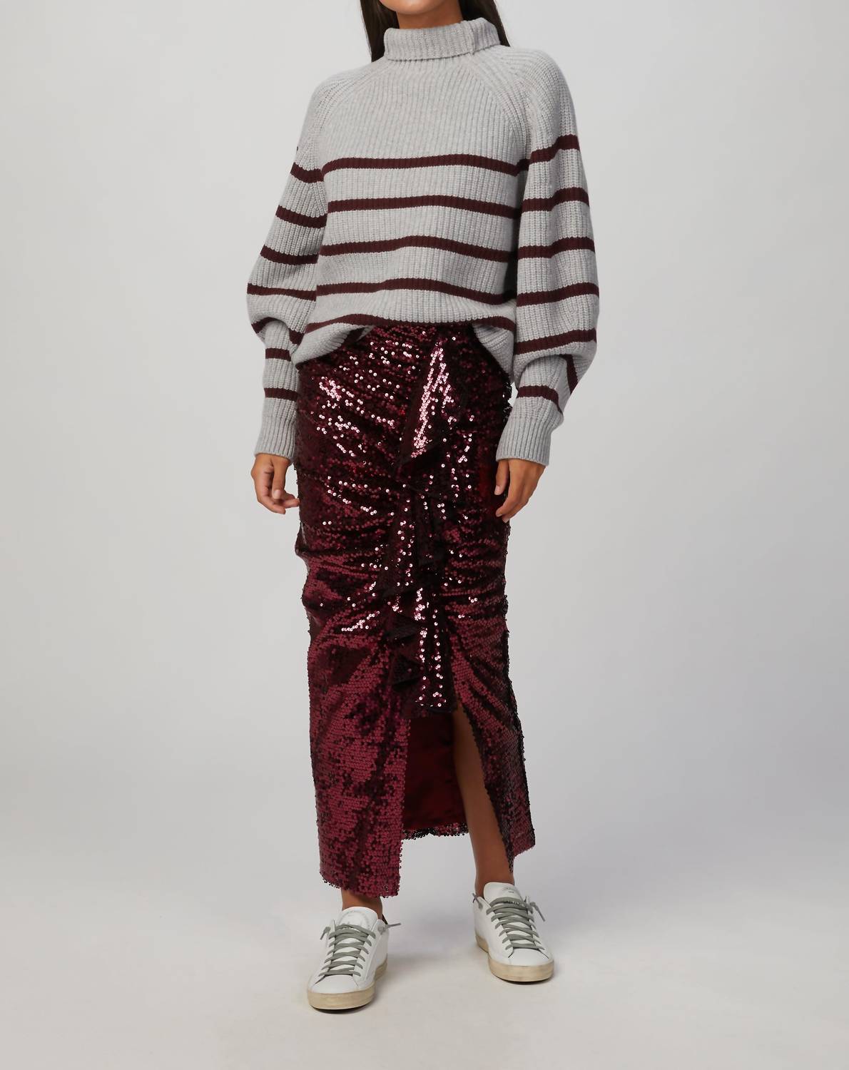 FIONA STRIPED SWEATER