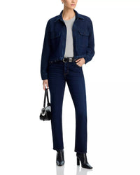 Askk Ny - Kingpin High Rise Ankle Slim Jeans