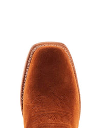 R Watson Boots - Women's Rough Out Narrow Square Toe Tall Cowgirl Boots
