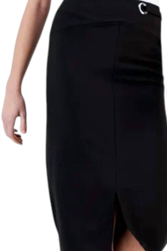 T Tahari - Knee-length Rayon Pencil Skirt