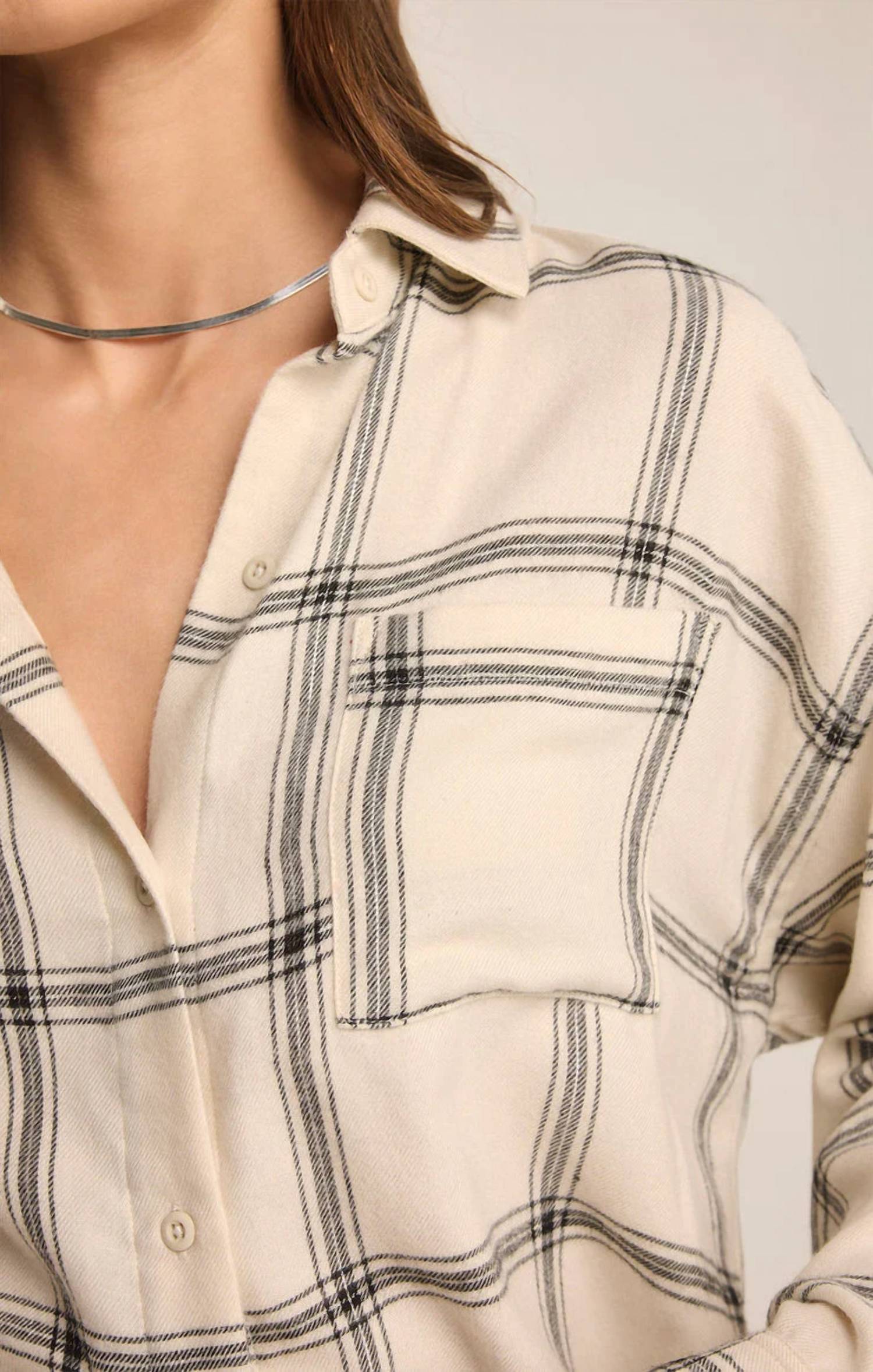 Z Supply - River Plaid Button Up Shirt