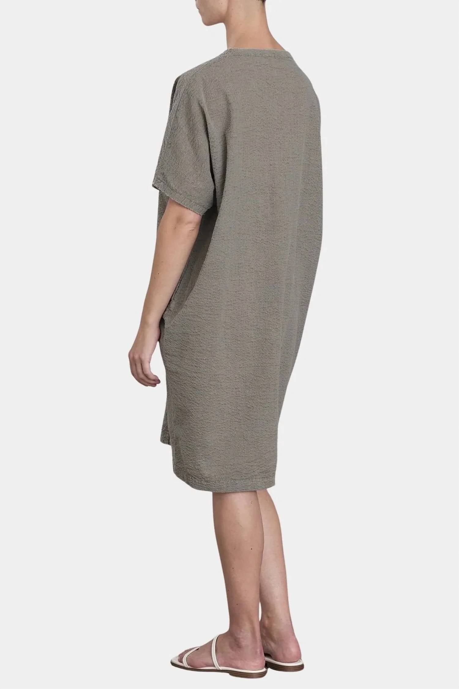 Black Crane - V-neck Mini Dress