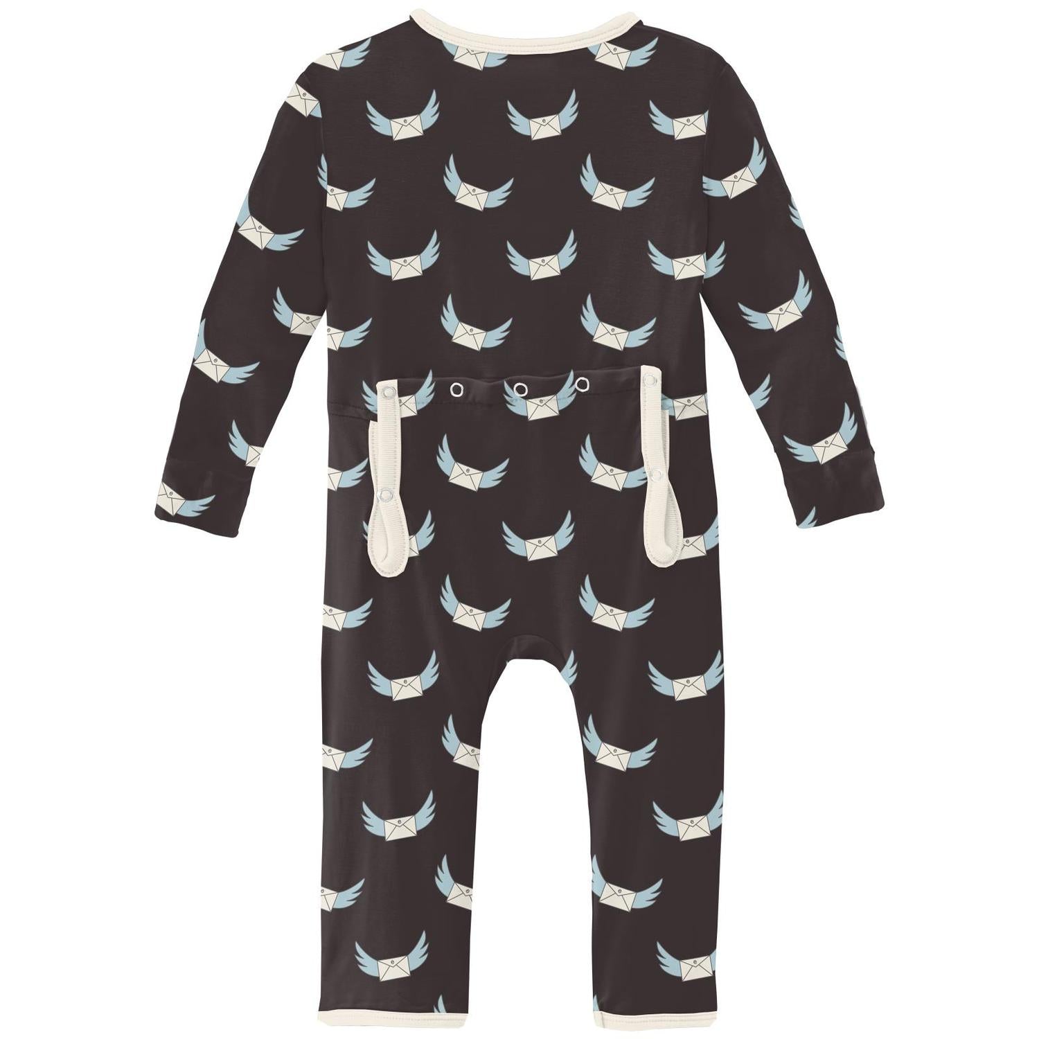 Kickee - Kids' Print Coverall with 2 Way Zipper